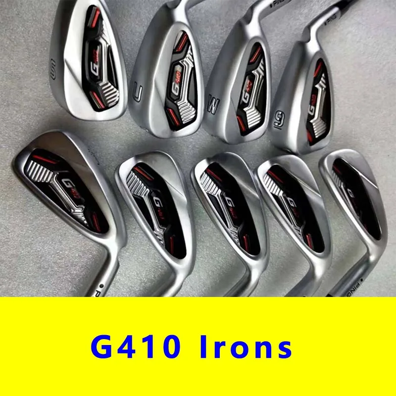 

G410 Golf Irons Golf Clubs Iron Set 4-9WUS 9Pcs Steel Graphite Black Shaft Driver Fairway Hybrid Wedge Putter Head Cover
