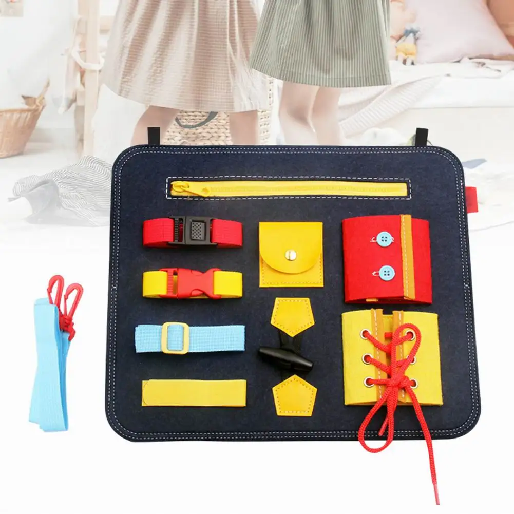 Toddler Dressing Learning Board Basic Skills Learning Activity Board Educational Learning Toys For Children
Toddler Dressing Learning Board Basic Skills Learning Activity Board Educational Learning Toys For Children