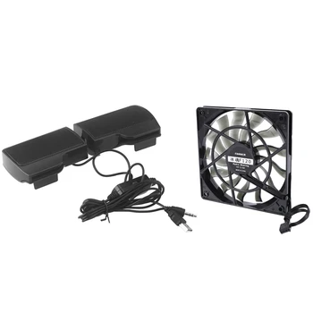 1 Set 12V Desktop Computer Host Quiet Fan & 1 Pcs Clip Mini Portable USB Stereo Speaker Soundbar
1 Set 12V Desktop Computer Host Quiet Fan & 1 Pcs Clip Mini Portable USB Stereo Speaker Soundbar