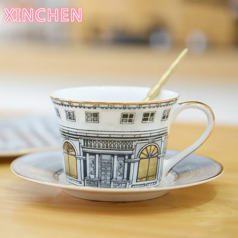 XINCHEN Thee Cup Bone China Goud Venster Retro Swan Castle Klassieke Wind Koffiekopje Home Decoratie (Niet Bevatten Een lepel)
XINCHEN Thee Cup Bone China Goud Venster Retro Swan Castle Klassieke Wind Koffiekopje Home Decoratie (Niet Bevatten Een lepel)