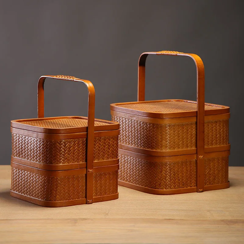 Portable Food Box Meal Storage Lunch Case Bamboo Dustproof With Cover Snack Dishes Container Tea Ceremony Accessories Natural
Portable Food Box Meal Storage Lunch Case Bamboo Dustproof With Cover Snack Dishes Container Tea Ceremony Accessories Natural