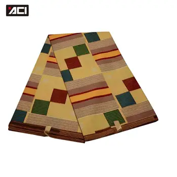 ACI 2020 New African Wax Print Fabric 6 Yards Ankara Ghana Kente Cloth Fashion Veritable Real Wax African Ankara Fabric For Lady
ACI 2020 New African Wax Print Fabric 6 Yards Ankara Ghana Kente Cloth Fashion Veritable Real Wax African Ankara Fabric For Lady