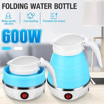 600W Electric Kettle Silicone Foldable Water Boiler Boiling Heating Kettle Travel Camping Portable Heating Boiler Kettle
600W Electric Kettle Silicone Foldable Water Boiler Boiling Heating Kettle Travel Camping Portable Heating Boiler Kettle