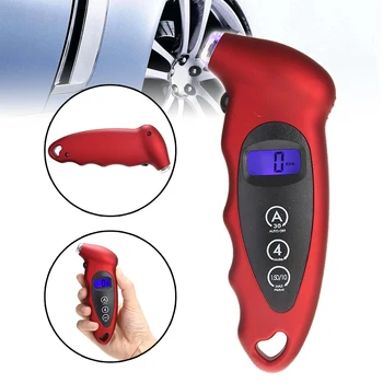 Electronic Digital Tire Pressure Meter Used For Cars Trucks Bicycles Motocycles Pressure Measuring Red Gauges 
Electronic Digital Tire Pressure Meter Used For Cars Trucks Bicycles Motocycles Pressure Measuring Red Gauges