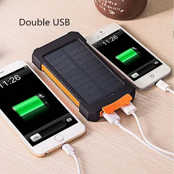 Solar Power Bank Waterproof 30000mAh Solar Charger USB Ports External Charger Powerbank for Xiaomi Smartphone with LED Light
Solar Power Bank Waterproof 30000mAh Solar Charger USB Ports External Charger Powerbank for Xiaomi Smartphone with LED Light
