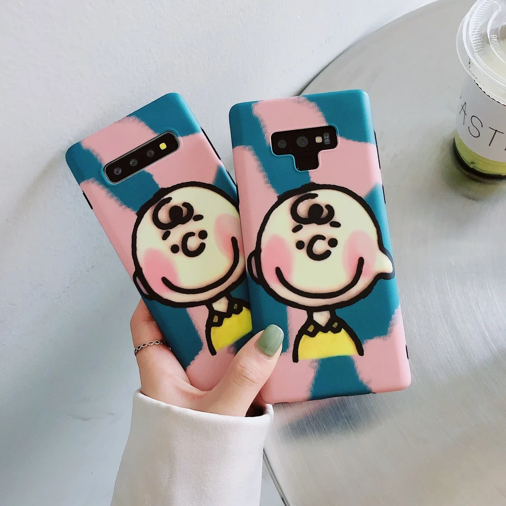 for Samsung galaxy note 10 plus 9 8 Cover Cartoon Charlie Soft Silicone Phone Cases for Samsung Galaxy S10 S9 plus S8 Matte Case
for Samsung galaxy note 10 plus 9 8 Cover Cartoon Charlie Soft Silicone Phone Cases for Samsung Galaxy S10 S9 plus S8 Matte Case