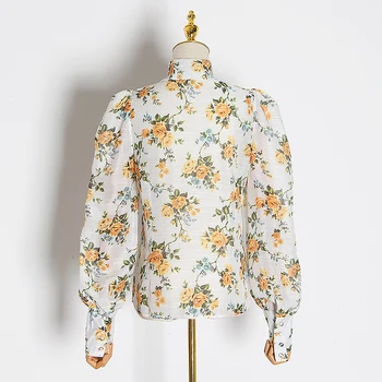 VGH Casual Print Women Blouse Lapel Collar Lantern Sleeve Big Size Shirt Female Fashion Clothes 2020 Summer Fashion New Clothes
VGH Casual Print Women Blouse Lapel Collar Lantern Sleeve Big Size Shirt Female Fashion Clothes 2020 Summer Fashion New Clothes