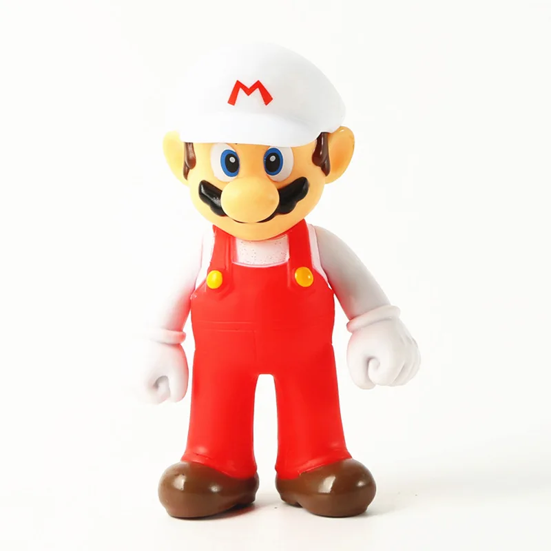 Фигурки героев игры Super Mario Bros Луиджи Йоши Ослик Kong Wario коллекция игрушек для детей