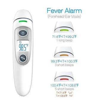 Digital LCD Temperature Indoor Room Meter Thermometer Hygrometer Sensor Humidity Non Contact Thermometer Gun Infrared Termometro
Digital LCD Temperature Indoor Room Meter Thermometer Hygrometer Sensor Humidity Non Contact Thermometer Gun Infrared Termometro