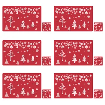 Christmas Placemats Table Mat Table Mats Placemats Washable for Kitchen Dining Decoration DTT88
Christmas Placemats Table Mat Table Mats Placemats Washable for Kitchen Dining Decoration DTT88