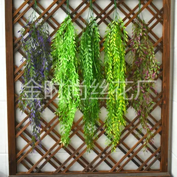 Simulation Willow Wall Hangers Artificial Plant Wicker Wedding Decoration Artificial Plant Wall with Wood Lighting Plant
Simulation Willow Wall Hangers Artificial Plant Wicker Wedding Decoration Artificial Plant Wall with Wood Lighting Plant