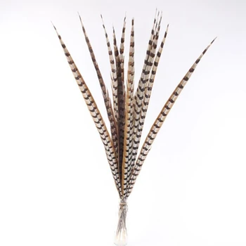 High Quality Pheasant Chicken Hair Feather 100-110 Cm Natural Reeves' Pheasant tail Feather Jewelry DIY Craft Wedding Decoration 
High Quality Pheasant Chicken Hair Feather 100-110 Cm Natural Reeves' Pheasant tail Feather Jewelry DIY Craft Wedding Decoration
