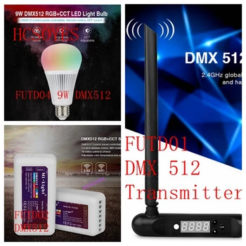 milight FUTD04 9W DMX512 RGB+CCT LED Light Bulb/FUTD01 LED Transmitter 16 million AC100~240V
milight FUTD04 9W DMX512 RGB+CCT LED Light Bulb/FUTD01 LED Transmitter 16 million AC100~240V
