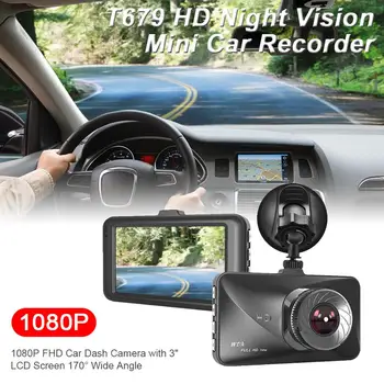 T679 HD Night Vision Mini Car Recorder 1080P Loop Recording DVR Vehicle Data Recorder Digital Video Recorder Camcorder 
T679 HD Night Vision Mini Car Recorder 1080P Loop Recording DVR Vehicle Data Recorder Digital Video Recorder Camcorder
