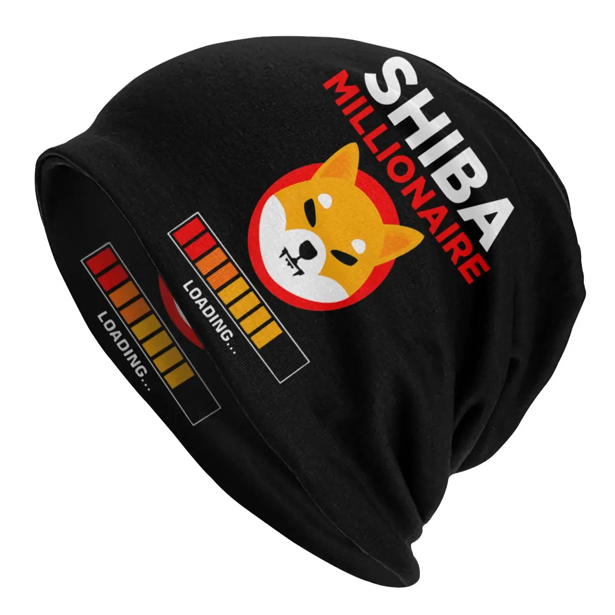 

Shiba Inu Coin Token Shib HODL Bonnet Hat Knitting Hats Autumn Winter Skullies Beanies Hat Unisex Adult Spring Warm Dual-use Cap