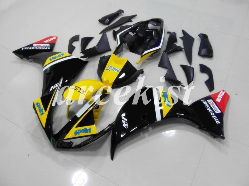 Injection mold New ABS Fairings Kit Fit for YAMAHA YZF-R1 2009 2010 2011 2012 2013 2014 09 10 11 12 13 14 Body set yellow black
Injection mold New ABS Fairings Kit Fit for YAMAHA YZF-R1 2009 2010 2011 2012 2013 2014 09 10 11 12 13 14 Body set yellow black