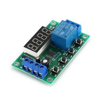 DC 5V 5A Adjustable LED Display Delay Relay Module Power Off Delay Timer Control Switch Board PCB YYC-2S
DC 5V 5A Adjustable LED Display Delay Relay Module Power Off Delay Timer Control Switch Board PCB YYC-2S