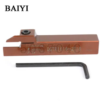 DGTR1616-2T18 cutter grooving turning holder lathe External Turning Tool Holder for Iscar DGN2002 cutting insert 2MM blade
DGTR1616-2T18 cutter grooving turning holder lathe External Turning Tool Holder for Iscar DGN2002 cutting insert 2MM blade