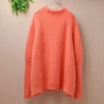 young women sweaters plush mink cashmere o-neck pullover causal angora rabbit fur loose causal sleeves sweater base inner
young women sweaters plush mink cashmere o-neck pullover causal angora rabbit fur loose causal sleeves sweater base inner