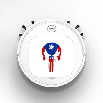 1800Pa USB Smart Robot Rechargeable 3 in 1 Auto Smart Robot Strong Suction Sweeper Vacuum Cleaners Puerto Rico Flag Skull
1800Pa USB Smart Robot Rechargeable 3 in 1 Auto Smart Robot Strong Suction Sweeper Vacuum Cleaners Puerto Rico Flag Skull