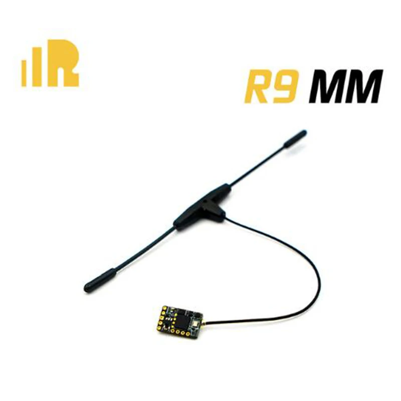 FrSky R9 MM 900MHZ 868MHz mini receiver in the long-range Compatibility with R9M and R9M Lite
FrSky R9 MM 900MHZ 868MHz mini receiver in the long-range Compatibility with R9M and R9M Lite