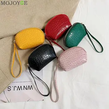 Women Mini Shell Clutch Bag Crocodile Ladies Leather Purse Tote Handbags 
Women Mini Shell Clutch Bag Crocodile Ladies Leather Purse Tote Handbags