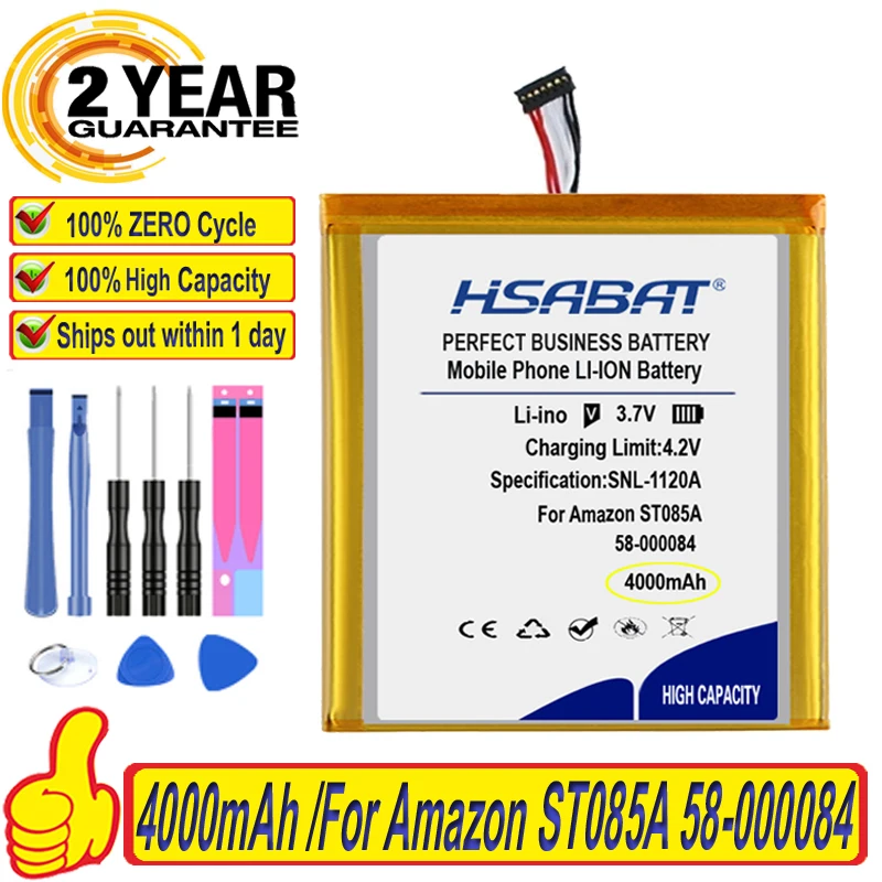 Топ-бренд 100% НОВЫЙ 4000mAh 58-000084 MC-347993 Аккумулятор для Amazon B00IKPW0UA B00IKPYKWG Kindle Fire HD 7 "