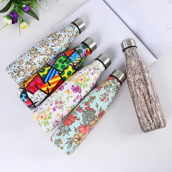 Creative Thermos Flask Floral Water Bottle 500ml Stainless Steel Insulated Cold Cup Travel Gym Shaker Drink Bottle For Water Mug
Creative Thermos Flask Floral Water Bottle 500ml Stainless Steel Insulated Cold Cup Travel Gym Shaker Drink Bottle For Water Mug