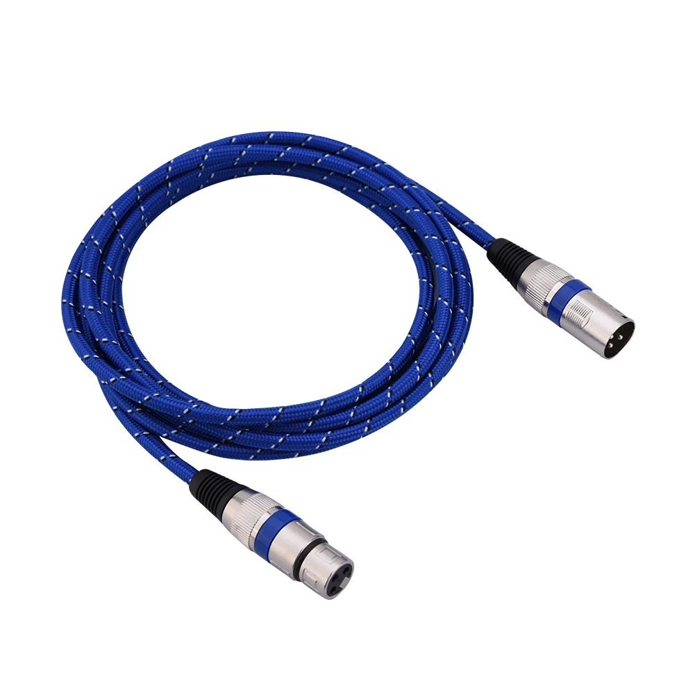 SOONHUA Microphone Mic Audio Cable 3pin Microphone Cables XLR Male To Female Plug Balance For Power Amplifier Mixers Microphones
SOONHUA Microphone Mic Audio Cable 3pin Microphone Cables XLR Male To Female Plug Balance For Power Amplifier Mixers Microphones