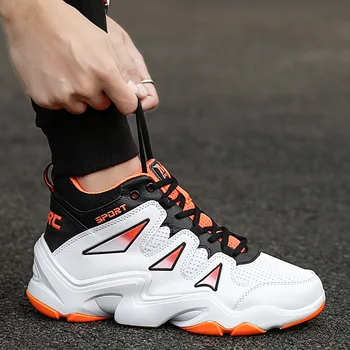 Professional Basketball Shoes High Top Gym Training Boots Ankle Boots Outdoor Male Men Sneakers Athletic Sport plus size 44
Professional Basketball Shoes High Top Gym Training Boots Ankle Boots Outdoor Male Men Sneakers Athletic Sport plus size 44