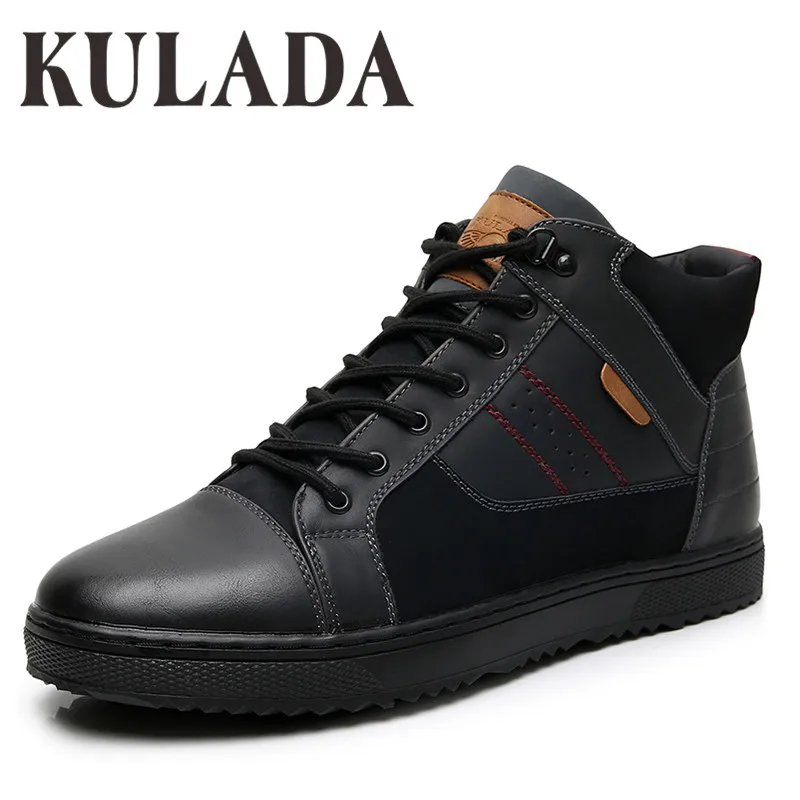KULADA New Boots Men Winter Ankle Shoes Men Outdoor Activity Casual Boots Warm Lace Up High Top Fashion Shoes Men Winter Shoes
KULADA New Boots Men Winter Ankle Shoes Men Outdoor Activity Casual Boots Warm Lace Up High Top Fashion Shoes Men Winter Shoes