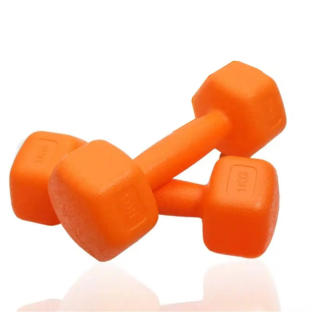 1 KG Dumbbells Gym Weights Fitness Equipment for Bodybuilding Rubber-coated Environmental Protection Hexagonal Fixed Dumbbell 
1 KG Dumbbells Gym Weights Fitness Equipment for Bodybuilding Rubber-coated Environmental Protection Hexagonal Fixed Dumbbell