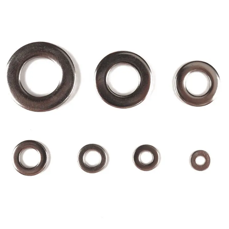 M3 M4 M5 M6 M8 M10 M12 Stainless Steel Flat Washer Plain Washer Gaskets Assortme
M3 M4 M5 M6 M8 M10 M12 Stainless Steel Flat Washer Plain Washer Gaskets Assortme