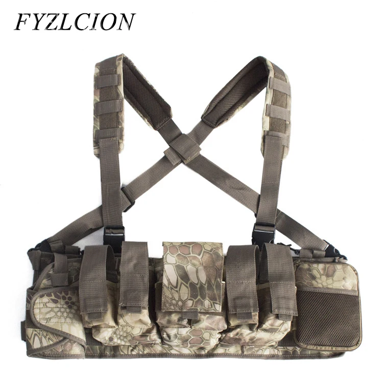 Outdoor Tactical Rapid Assault Chest Rig Airsoft Hunting Vest Molle Pouch Simple Military Tactical Vest with Magazine Pouch
Outdoor Tactical Rapid Assault Chest Rig Airsoft Hunting Vest Molle Pouch Simple Military Tactical Vest with Magazine Pouch