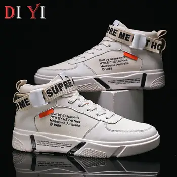 High-Top Sneakers Man Sport Comfort Flats Running Shoes Men Lace Up Fashionable Sports Shoes Printing Platform Athletic Shoe A30
High-Top Sneakers Man Sport Comfort Flats Running Shoes Men Lace Up Fashionable Sports Shoes Printing Platform Athletic Shoe A30