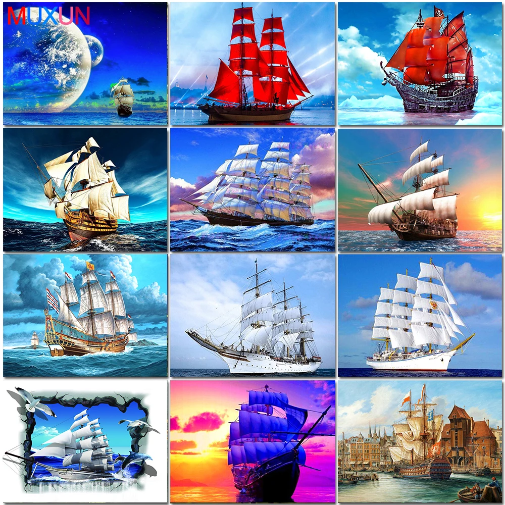 5D Diy Diamond Painting Ship Diamond Embroidery Full Display Scenery Diamond Mosaic Cross Stitch Picture Of Rhinestone Art Rp615
5D Diy Diamond Painting Ship Diamond Embroidery Full Display Scenery Diamond Mosaic Cross Stitch Picture Of Rhinestone Art Rp615