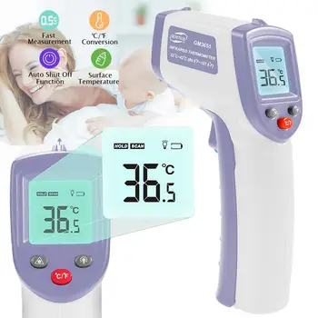 Non-contact Infrared Forehead Thermometer for Adults and Children with Lcd Display Digital Laser Temperature Tool
Non-contact Infrared Forehead Thermometer for Adults and Children with Lcd Display Digital Laser Temperature Tool