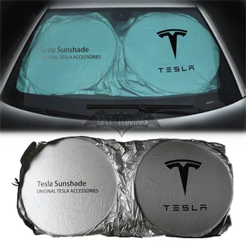 1X Universal Sunshade For Tesla Model 3 Model S Model X Model Y Front Window UV Protector Waterproof Foldable Sun Visor
1X Universal Sunshade For Tesla Model 3 Model S Model X Model Y Front Window UV Protector Waterproof Foldable Sun Visor