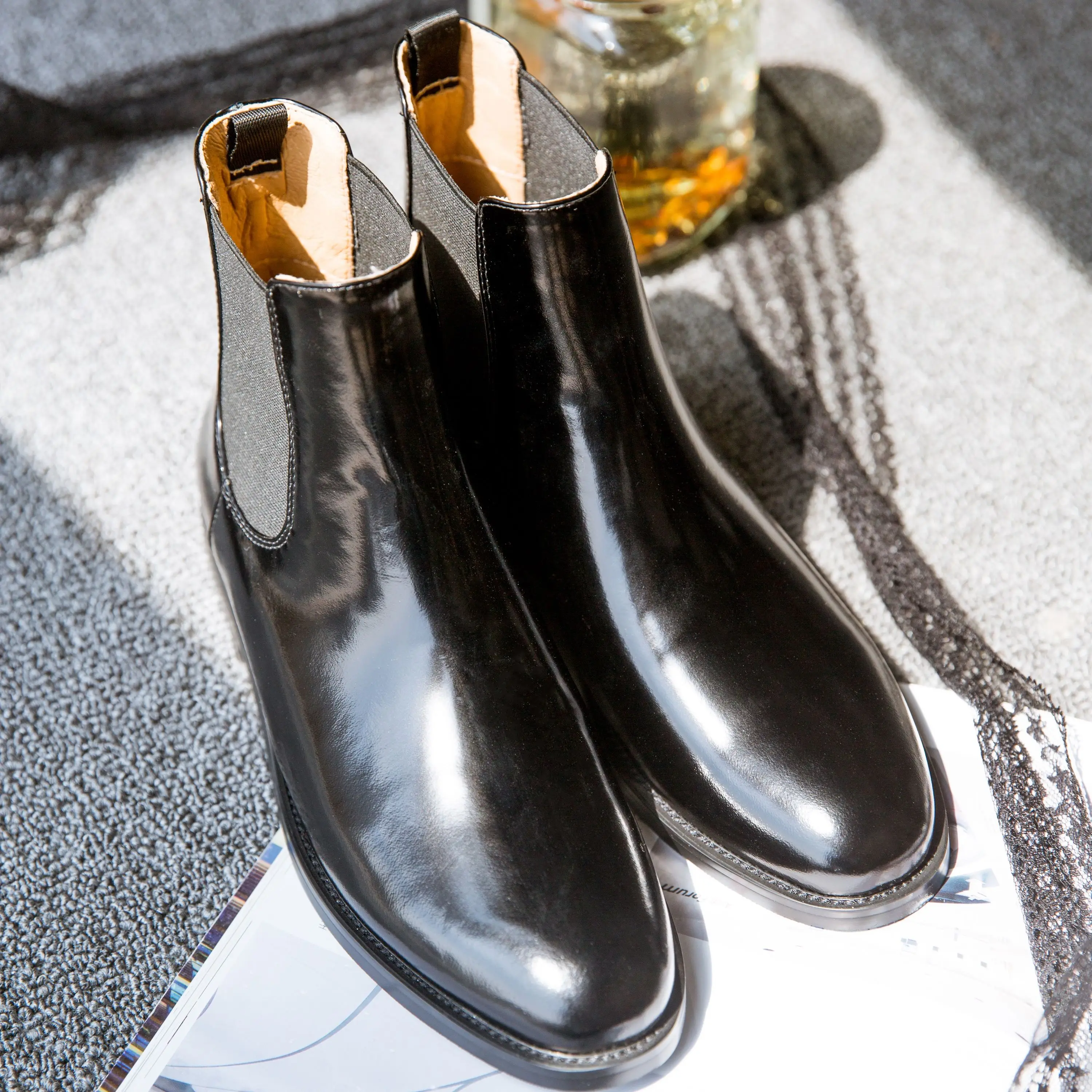 Genuine Leather Slip On Ladies Shoes Ladies Chelsea Boots Basic Style Short Boots Women Autumn Winter Fashion Women Ankle Boots
Genuine Leather Slip On Ladies Shoes Ladies Chelsea Boots Basic Style Short Boots Women Autumn Winter Fashion Women Ankle Boots