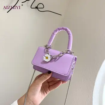 Daisy Flower PU Leather Shoulder Messenger Handle Totes Women Mini Crossbody Bag Fashion Exquisite Shopping Bag 
Daisy Flower PU Leather Shoulder Messenger Handle Totes Women Mini Crossbody Bag Fashion Exquisite Shopping Bag