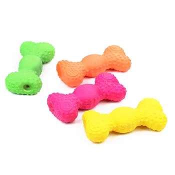 Pet Dog Toy Puppy Bite-Resistant Small Dogs Teddy Multi-color Sounding Toys Toy Latex Bone Interactive Dog Training
Pet Dog Toy Puppy Bite-Resistant Small Dogs Teddy Multi-color Sounding Toys Toy Latex Bone Interactive Dog Training