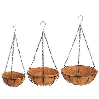 3Pc Idyllic Coconut Palm Hanging Basket Cafe Wall Top Small Fresh Ornaments Flower Shop Wall Creative Flower Pot
3Pc Idyllic Coconut Palm Hanging Basket Cafe Wall Top Small Fresh Ornaments Flower Shop Wall Creative Flower Pot