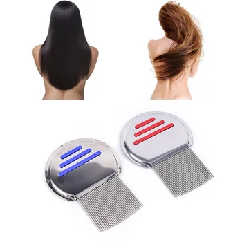 1pcs Terminator Lice Comb Nit Free Kids Hair Rid Headlice Stainless Steel Metal Teeth Remove Nit Brush High Quality
1pcs Terminator Lice Comb Nit Free Kids Hair Rid Headlice Stainless Steel Metal Teeth Remove Nit Brush High Quality