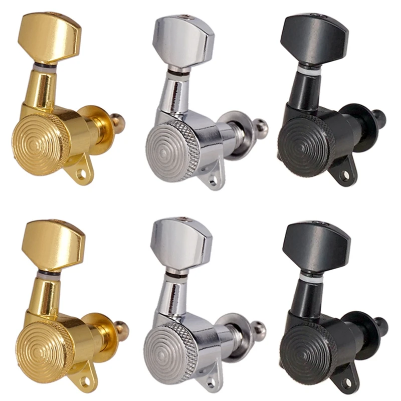 Locked String Tuning Pegs Key Tuners Machine Heads for Acoustic Electric Guitar Lock Schaller Style
Locked String Tuning Pegs Key Tuners Machine Heads for Acoustic Electric Guitar Lock Schaller Style