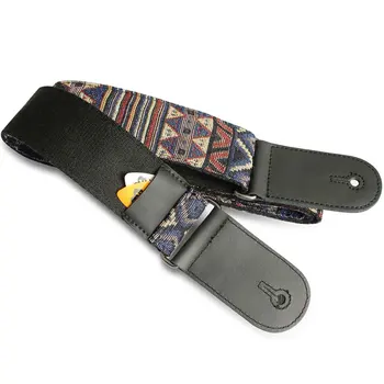 Replacement Parts Travel With Buckle Anti Pull Wear Resistant Adjustable Length Embroidered Print Nylon Fabric Guitar Strap
Replacement Parts Travel With Buckle Anti Pull Wear Resistant Adjustable Length Embroidered Print Nylon Fabric Guitar Strap