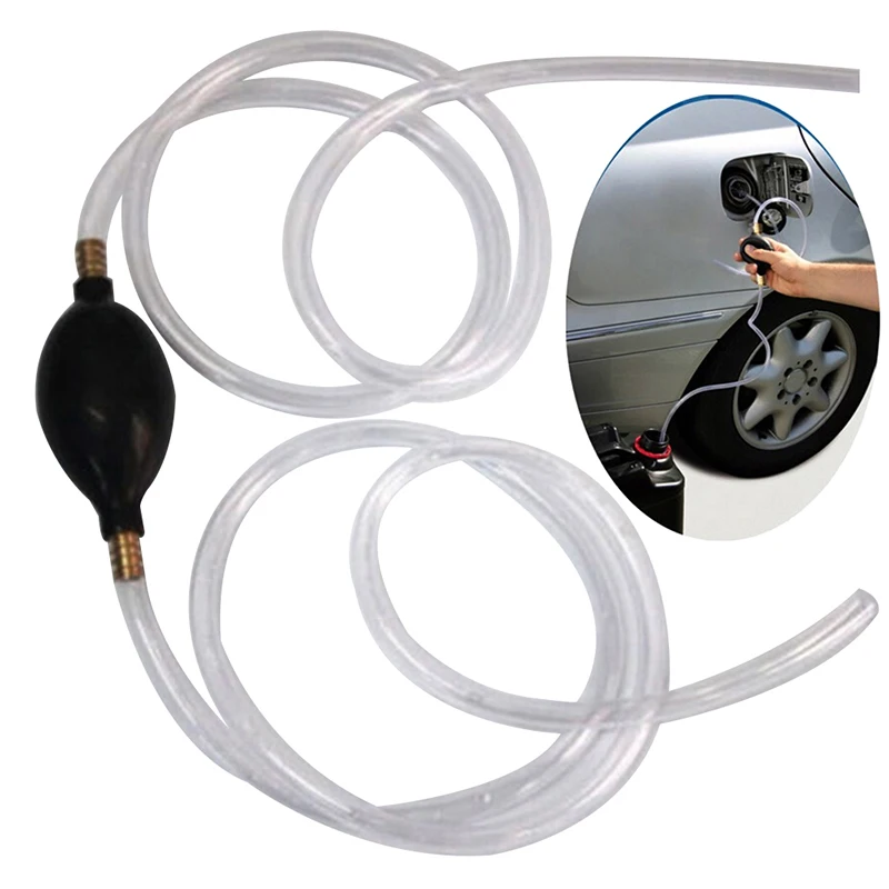 Auto Car Siphon Syphon Hose Tube Liquid Transfer Manual Hand Pump Tools for Gas Oil Water Aquarium Automovil Accessories
Auto Car Siphon Syphon Hose Tube Liquid Transfer Manual Hand Pump Tools for Gas Oil Water Aquarium Automovil Accessories