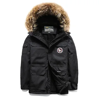 2020 New Designer Men's Padded Jacket Down Padded Jacket Men's Plus Velvet Mid-length Winter New Canadian Fashion Brand Tooling
2020 New Designer Men's Padded Jacket Down Padded Jacket Men's Plus Velvet Mid-length Winter New Canadian Fashion Brand Tooling