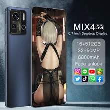 Global Version MIX4 Dual Card 50MP Mobile Phone 5G 6800mAh 6.7 Inch 16GB 512GB HD Android 11.0 10 Core Smartphone Cellphone 4G
Global Version MIX4 Dual Card 50MP Mobile Phone 5G 6800mAh 6.7 Inch 16GB 512GB HD Android 11.0 10 Core Smartphone Cellphone 4G