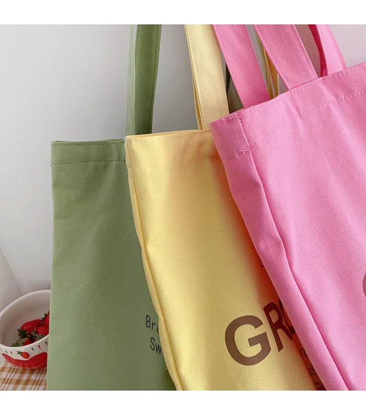 Cute Grocery List Design Canvas Tote Bag - Eco-Friendly Shopping Companion 2 Hbb4eae3c95704ec0ab5be07d80f42c1bR