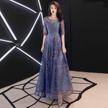 2019 New Lace Embroidery Long Mother of the Bride Dresses for Weddings Half Sleeves Formal Evening Party gown Robe de Soiree
2019 New Lace Embroidery Long Mother of the Bride Dresses for Weddings Half Sleeves Formal Evening Party gown Robe de Soiree